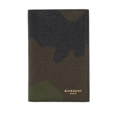 Camo Leather Card Holder
