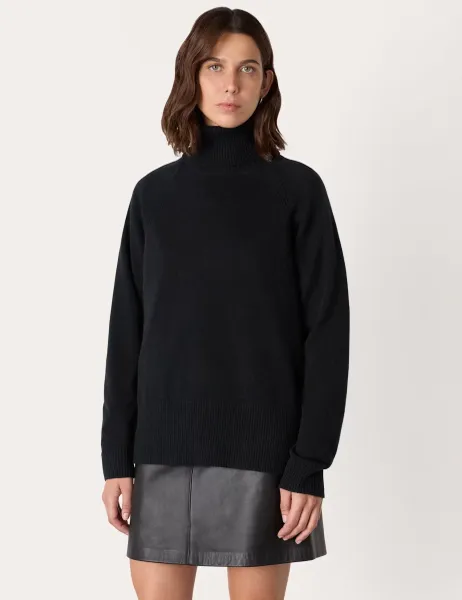 Whistles Pure Cashmere Roll Neck Jumper