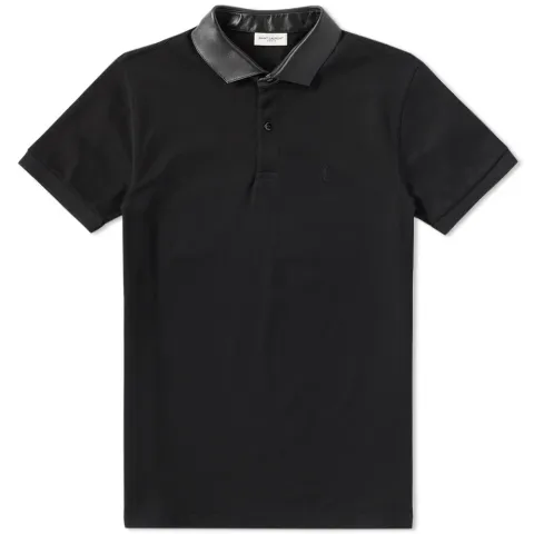 Leather Collar Polo