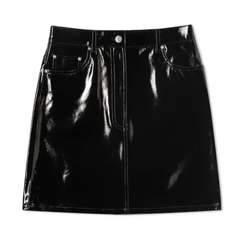 Patent Leather Skirt
