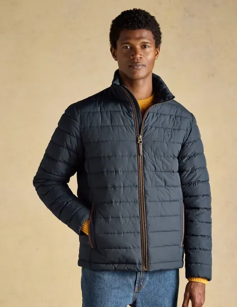 Joules Padded Puffer Jacket Navy