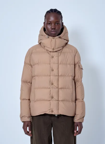 Moncler Maya 70 Hooded Short Down Jacket