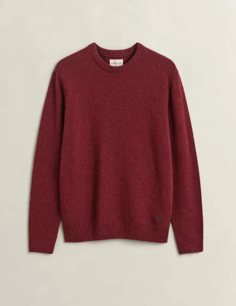 Gant Wool Rich Crew Neck Jumper
