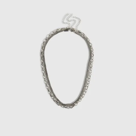 River Island Chain Set Of 3 Neck Chains