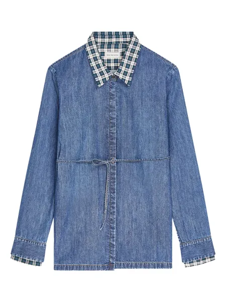 Dries Van Noten Cavynne Shirt Blue