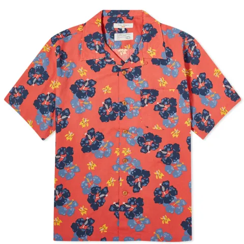 Nudie Arthur Flower Hawaii Shirt