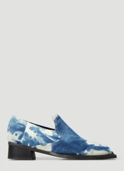 Howled Denim Loafers