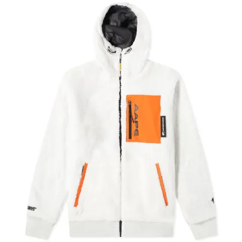 AAPE Reversible Fleece Zip Hoody