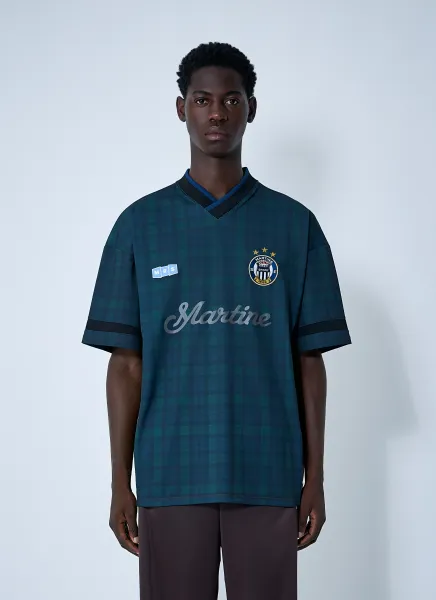 Logo Motif Football Shirt