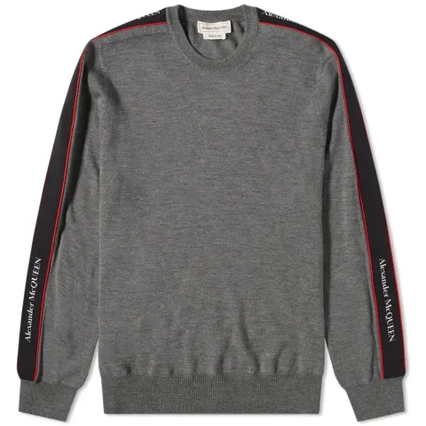 Logo Taping Crew Knit