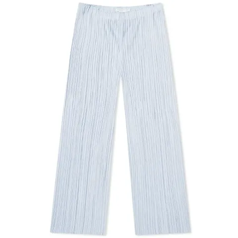 Pleats Straight Leg Pant