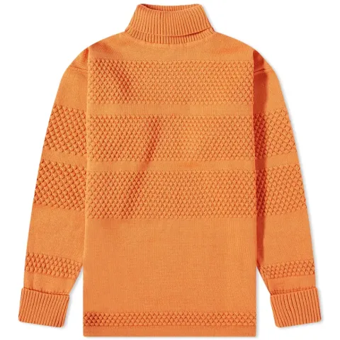 Fisherman Roll Neck Knit