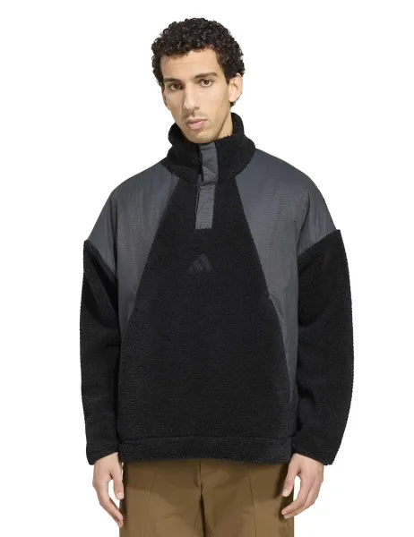Adidas Climawarm High Pile Fleece Sweatshirt