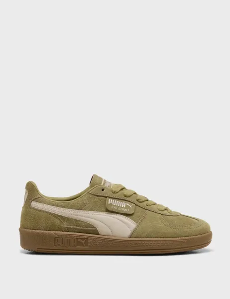 Puma Palermo Colourblock Terrace Trainers Beige Mix