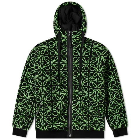 Anagram Jacquard Fleece Parka