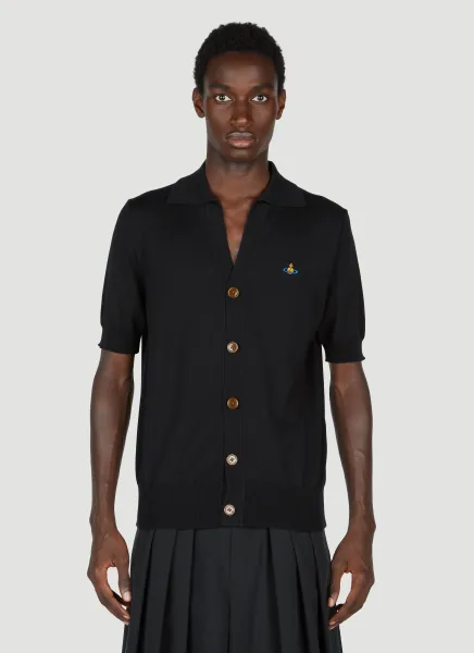 Polo Short Sleeve Cardigan