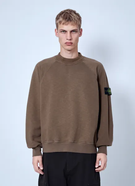 Stone Island Sweatshirt with Logo Patch