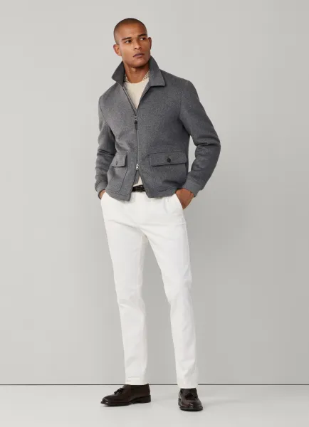 Slim Fit Kensington Wool Stretch Trouser