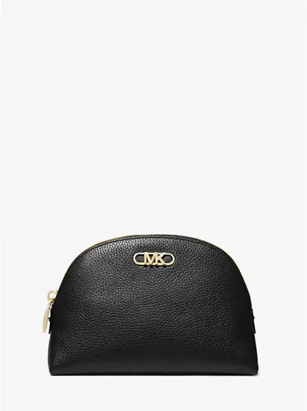 Empire Large Pebbled Leather Travel Pouch