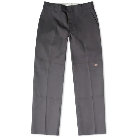Slim Straight Double Knee Pant