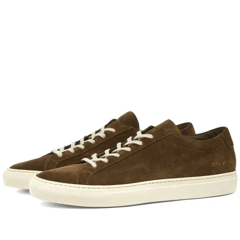 Achilles Low Suede Glassa Sole