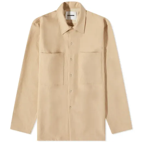 Snap Fasten Overshirt