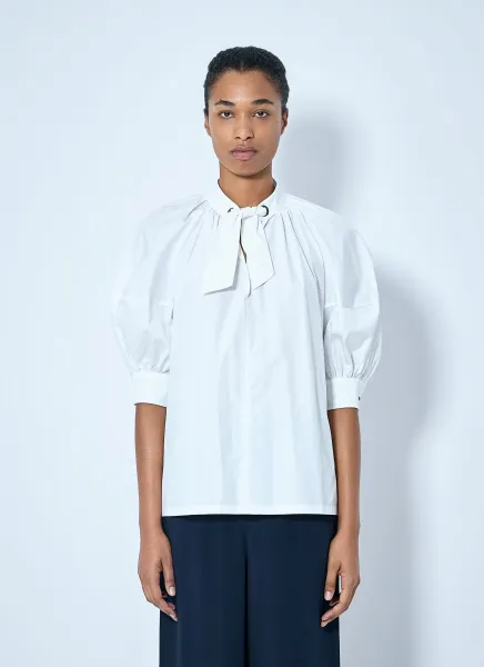 Tie-Neck Blouse