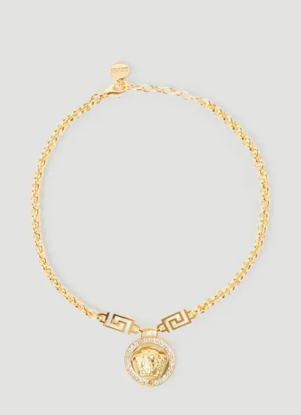 Embellished Medusa Necklace
