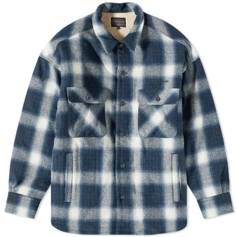 x Pendleton Check Boa Jacket