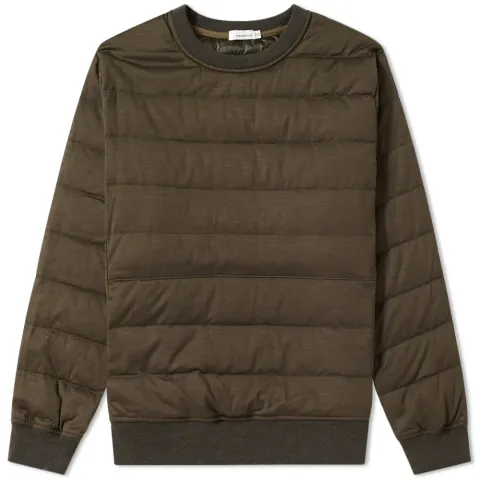 Down Crew Neck Sweater