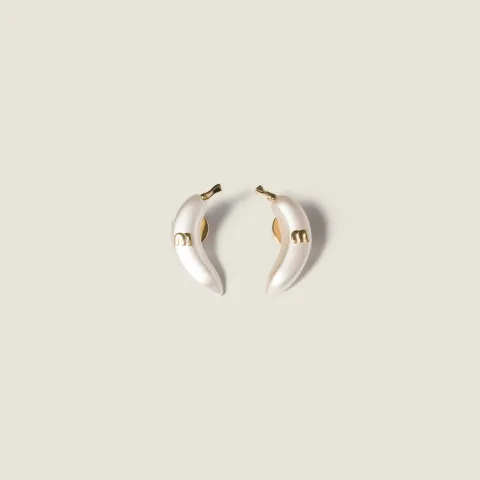 Metal earrings