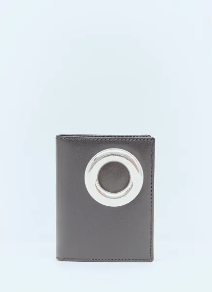 Silver Eyelet Wallet