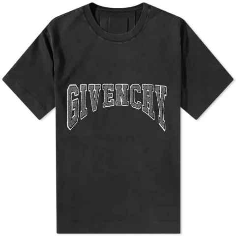 Embroidered College Logo Tee