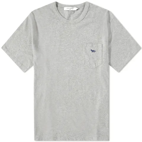 Navy Fox Patch Classic T-Shirt