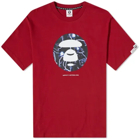 AAPE Lit Camo Moon Face Tee