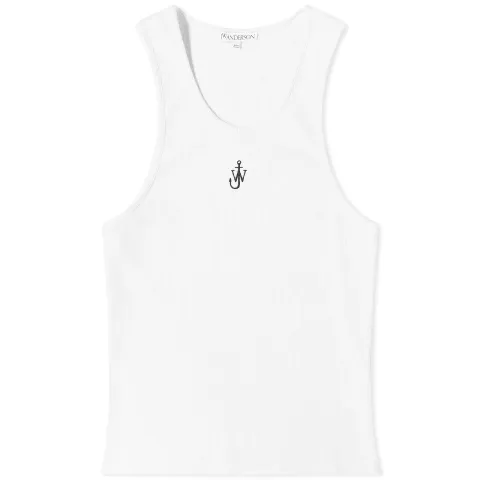 Anchor Embroidery Tank Vest