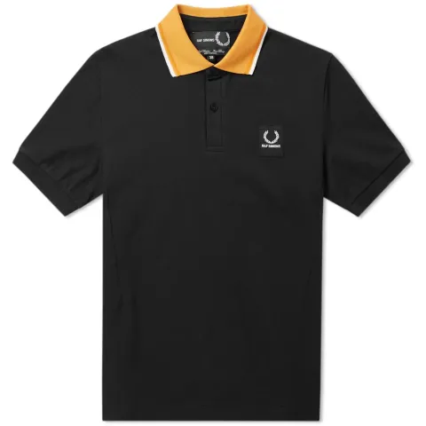 Contrast Collar Pique Polo