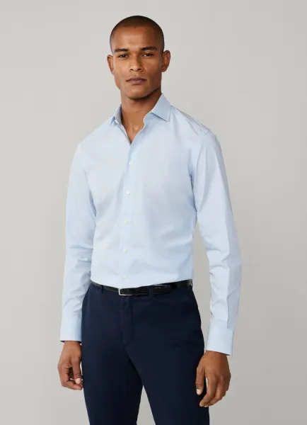 Tailored Fit Hairline Stripe Shirt