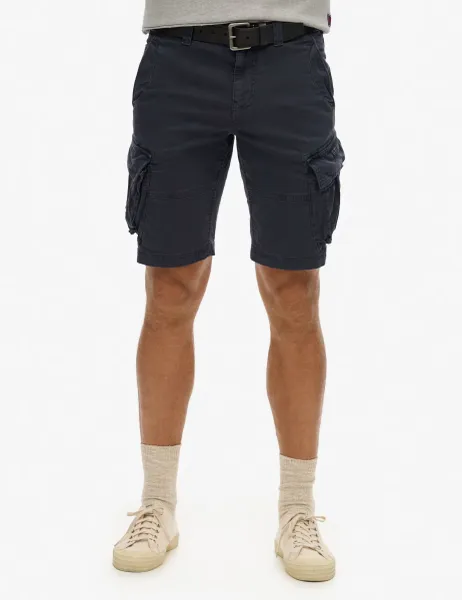 Superdry & Co Cotton Rich Core Cargo Shorts Navy