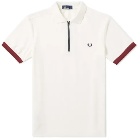 Fred Perry Zip Neck Polo