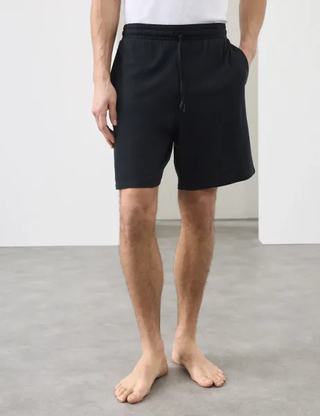 Autograph Supima Cotton Modal Pyjama Shorts Dark Navy