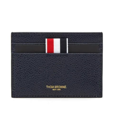 Four Bar Leather Card Holder