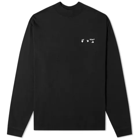 OW Logo Over Mock Neck