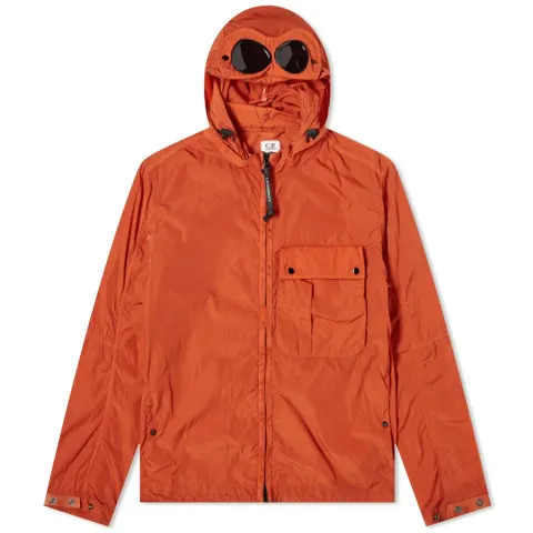 Chrome Goggle Hooded Overshirt