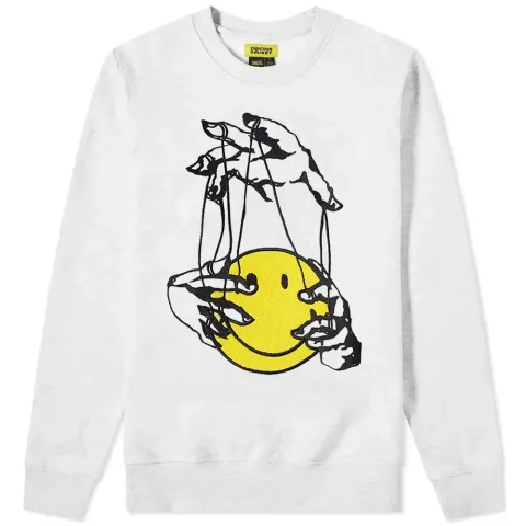 Smiley Marionette Crew Sweat