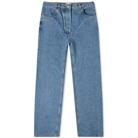 Straight Leg Denim Pant