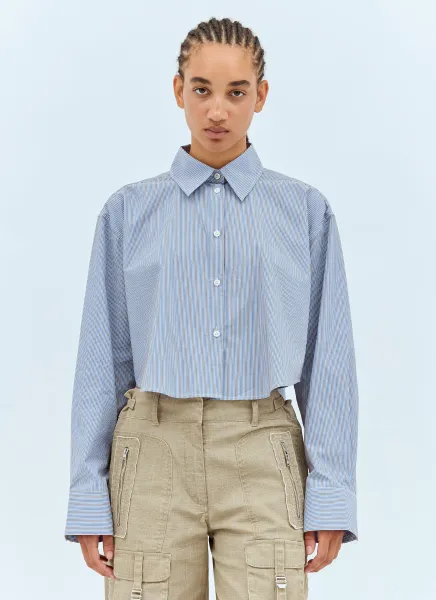 Pinstripe Jacquard Shirt