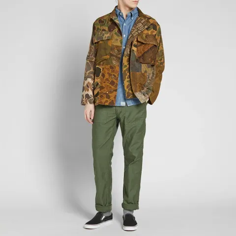 Rebuild Camouflage BDU Shirt Jacket