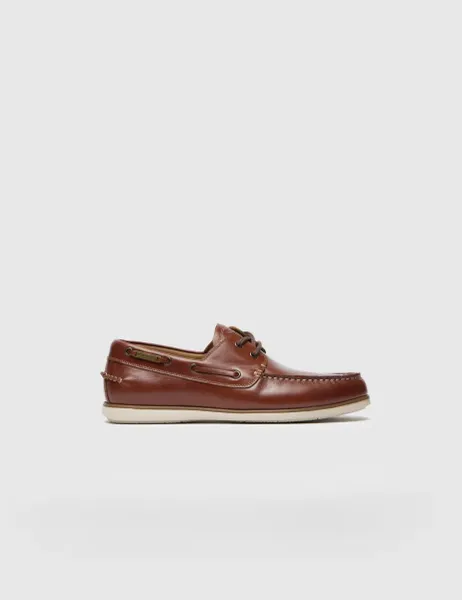 Rodd & Gunn Leather Boat Shoes Brown