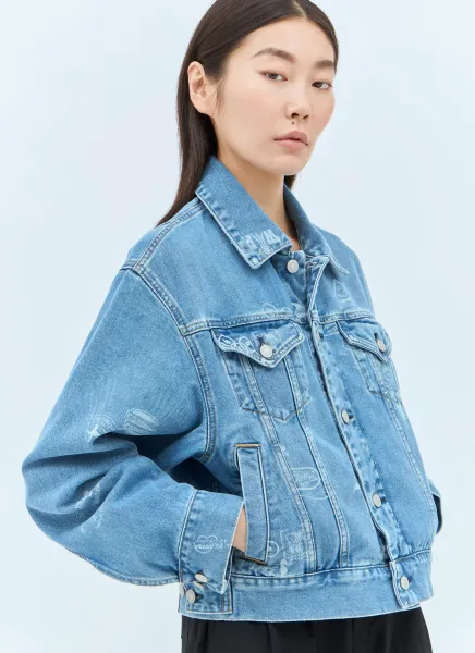 Stamp Denim Jacket